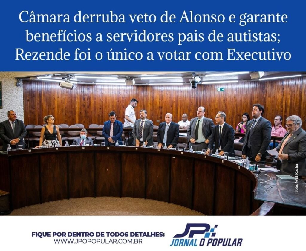 Câmara derruba veto de Alonso e garante benefícios a servidores pais de