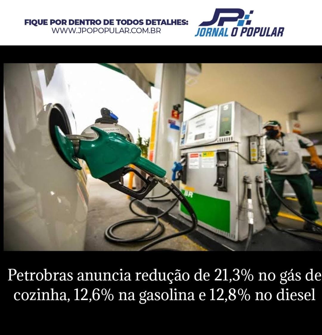 Petrobras Anuncia Redu O De No G S De Cozinha Na Gasolina