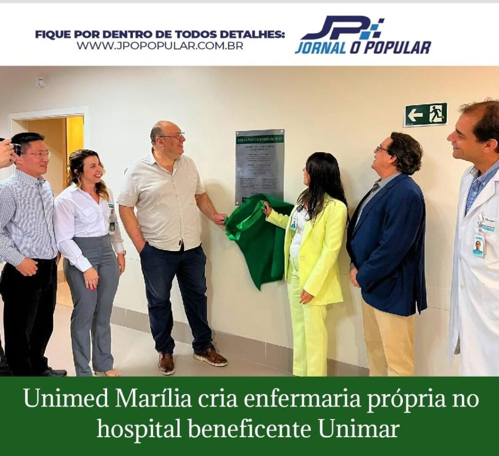 Unimed Mar Lia Cria Enfermaria Pr Pria No Hospital Beneficente Unimar