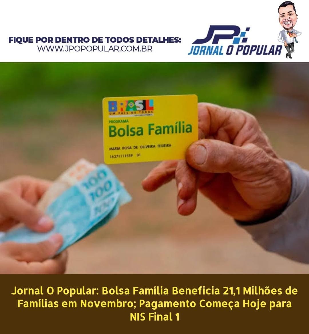 Bolsa Família Beneficia 21 1 Milhões de Famílias em Novembro Pagamento