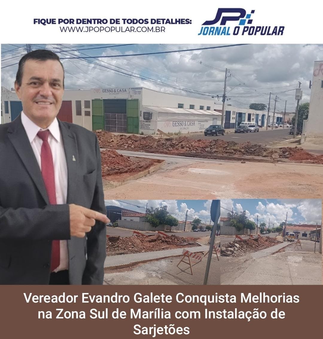 Vereador Evandro Galete Conquista Melhorias Na Zona Sul De Mar Lia