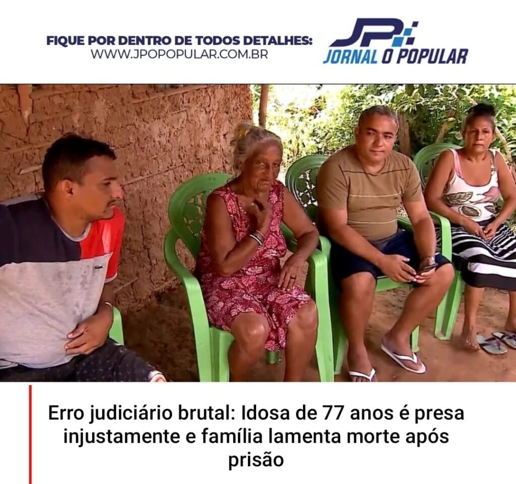 Erro Judici Rio Brutal Idosa De Anos Presa Injustamente E Fam Lia