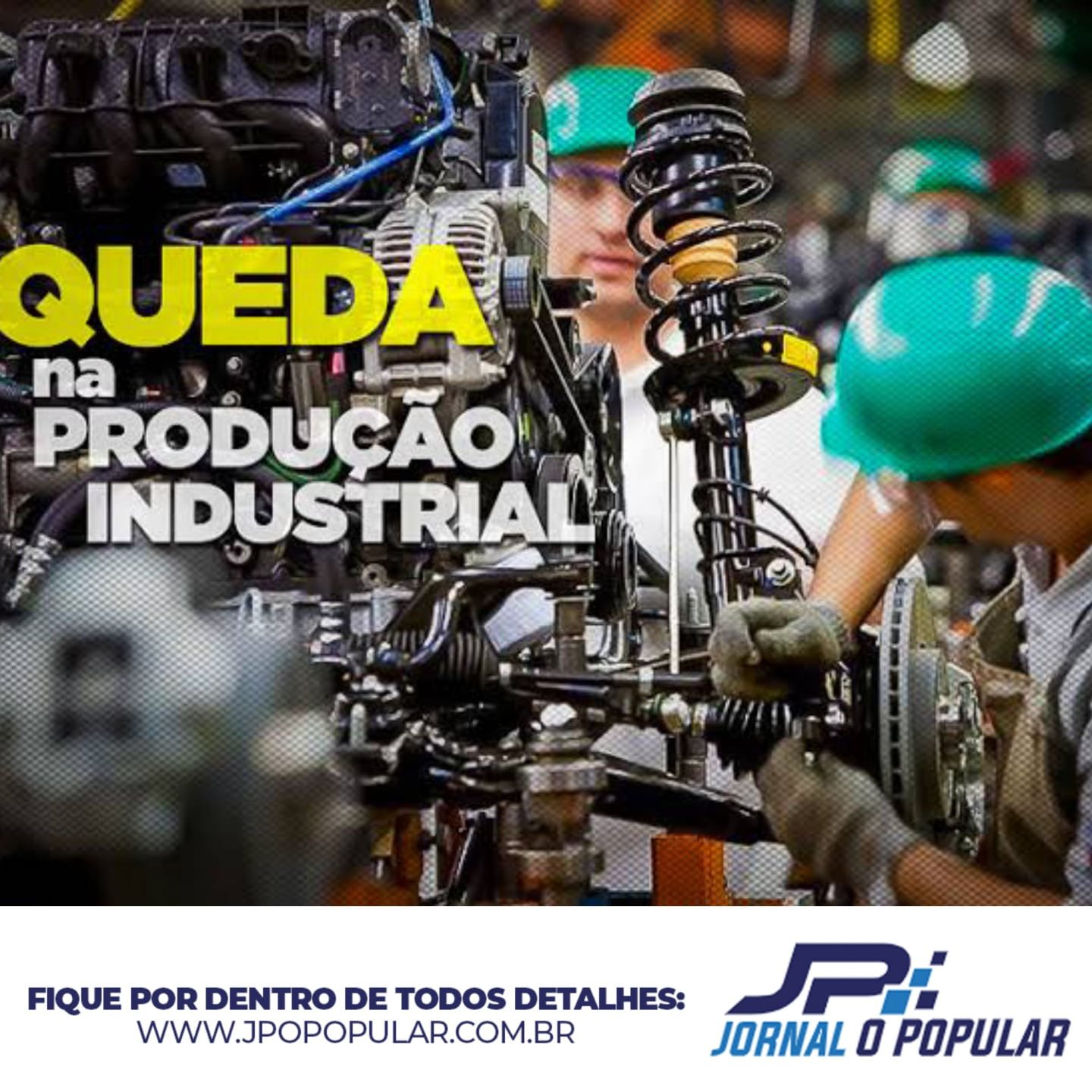 Após dois meses de queda, produção industrial segue estagnada