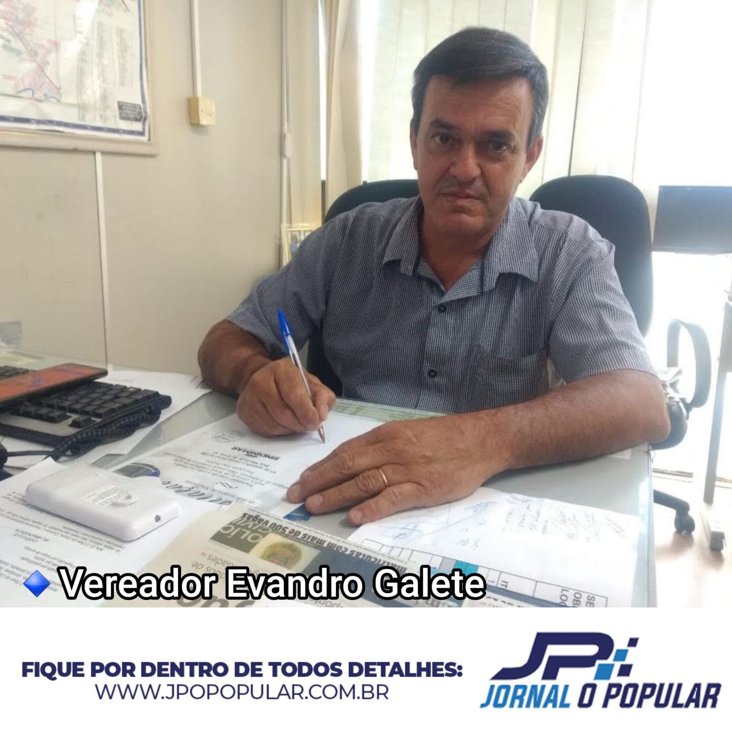 Evandro Galete comemora as licitações da Casa Saúde do Jardim Cavallari e da reforma da UBS Castelo Branco