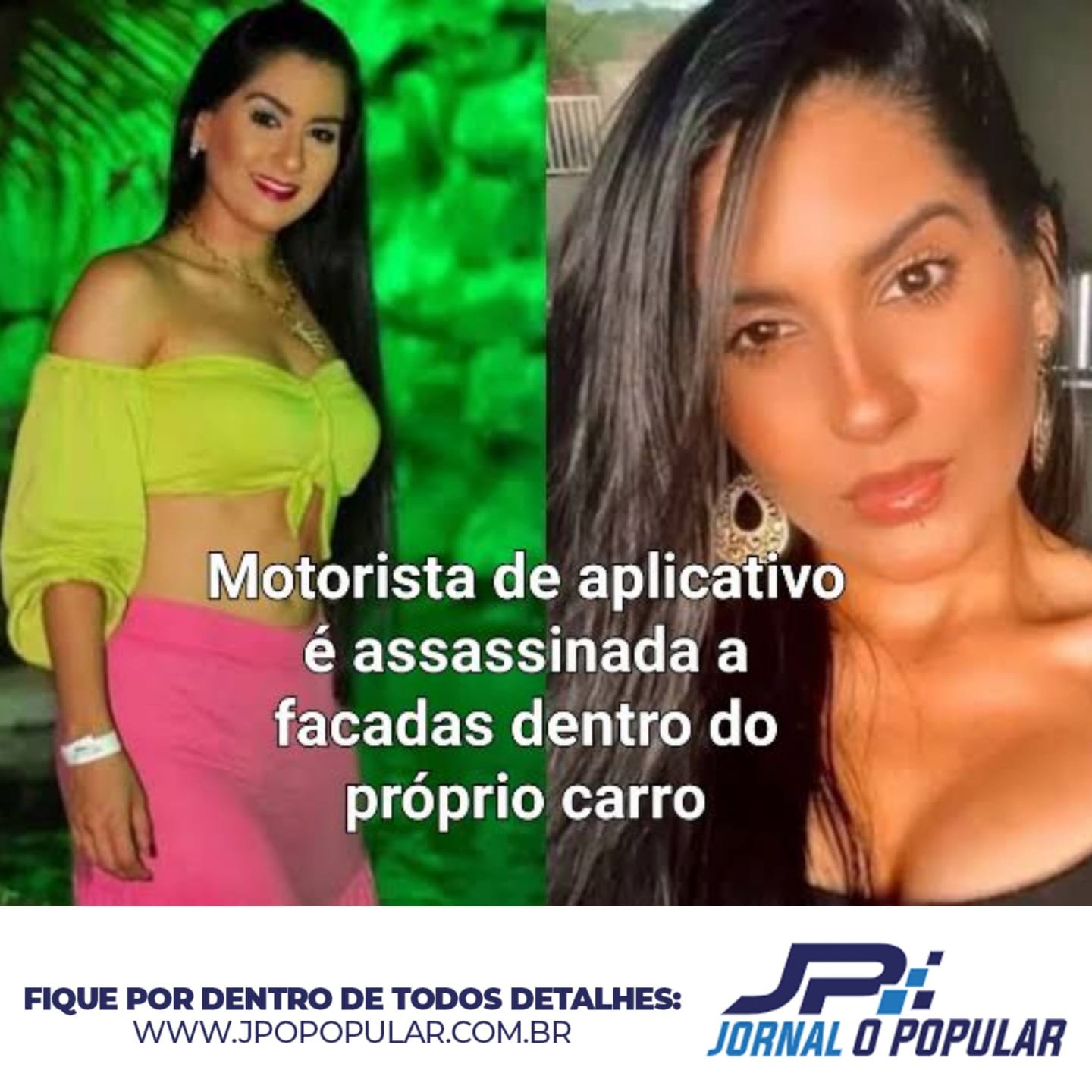 Motorista de aplicativo é assassinada a facadas dentro do próprio carro
