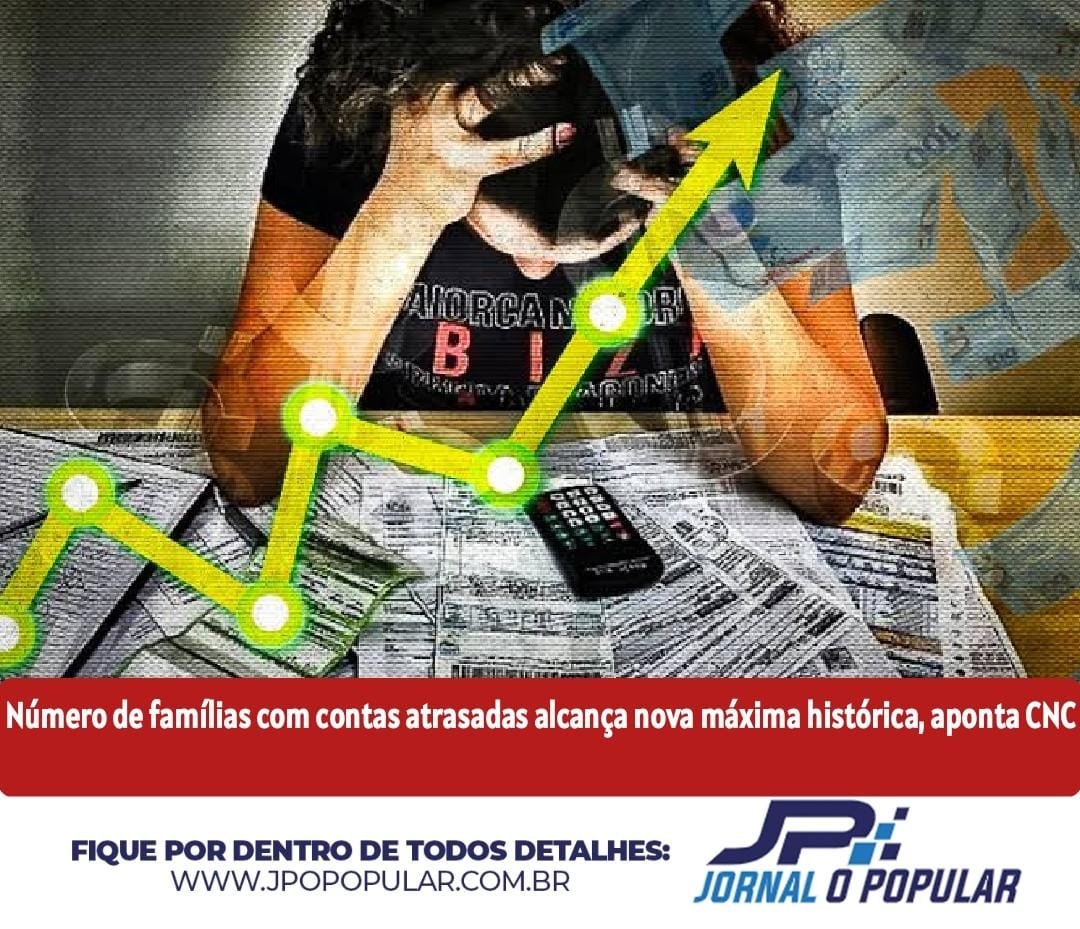 Número de famílias com contas atrasadas alcança nova máxima histórica