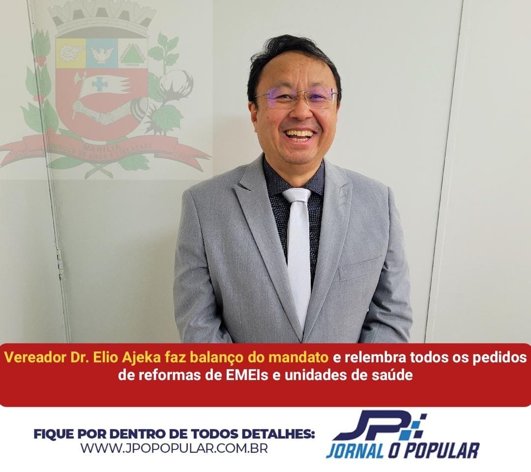 Vereador Dr. Elio Ajeka faz balanço do mandato e relembra todos os pedidos de reformas de EMEIs e unidades de saúde