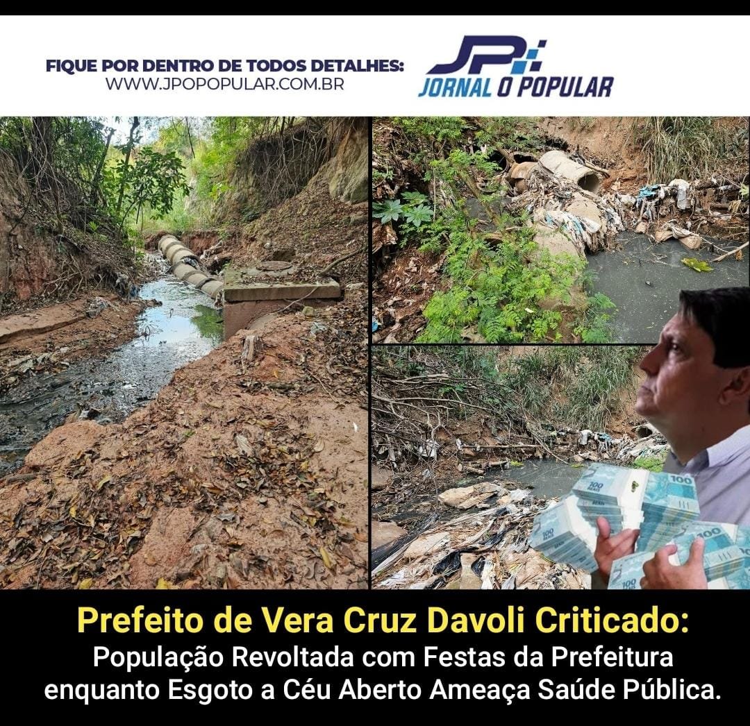 Prefeito De Vera Cruz Criticado: População Revoltada Com Festas Da ...