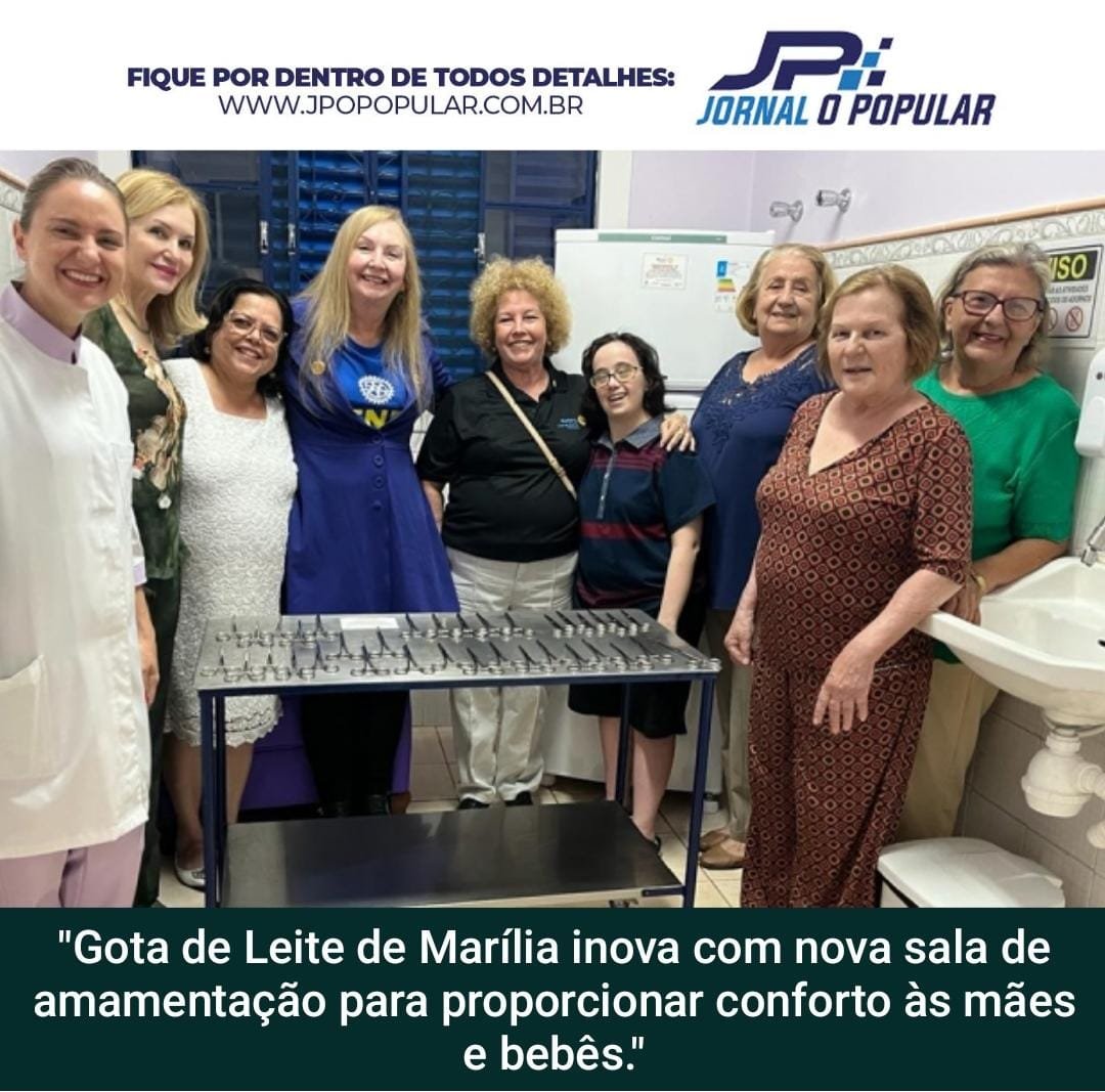 Gota de Leite em Marília Receberá Nova Sala de Amamentação com Doação ...