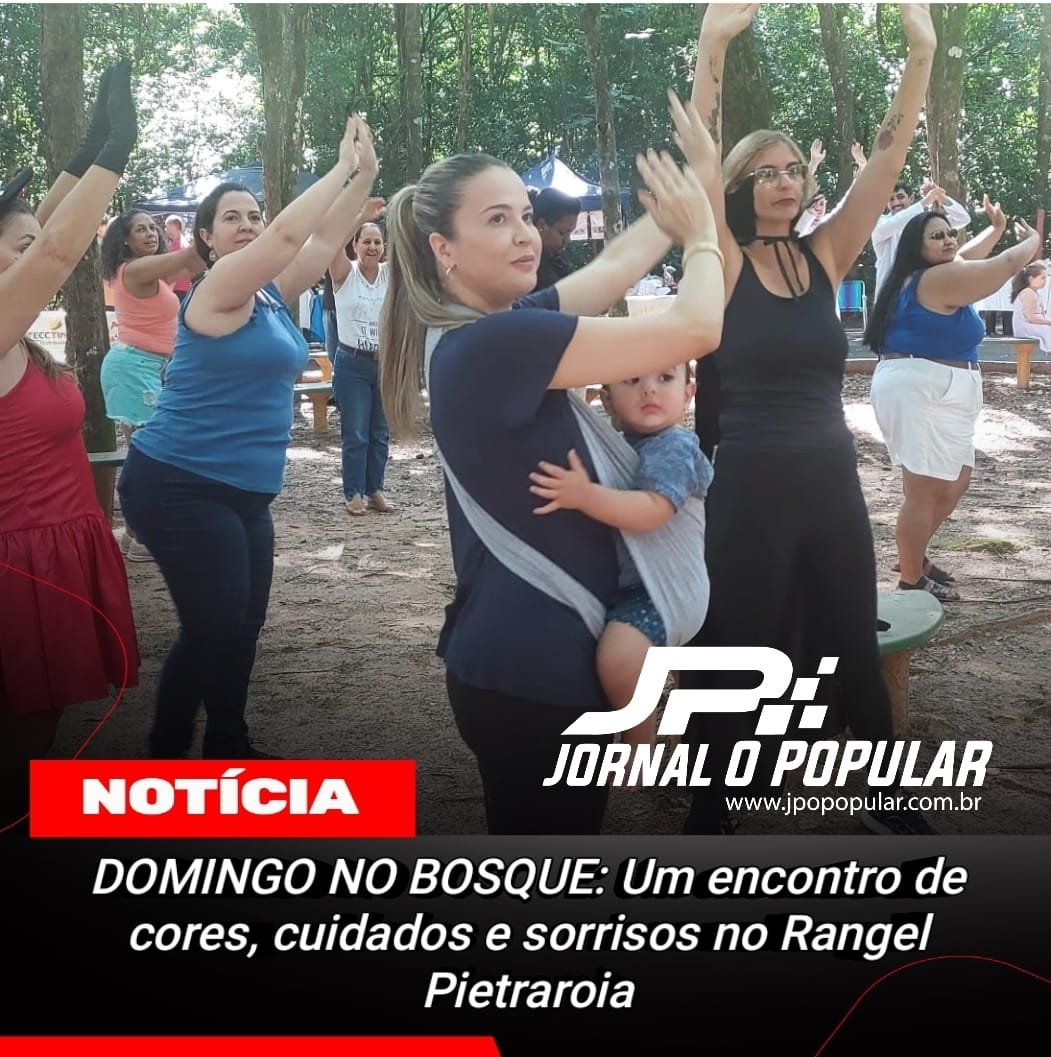 DOMINGO NO BOSQUE: Um encontro de cores, cuidados e sorrisos no Rangel ...