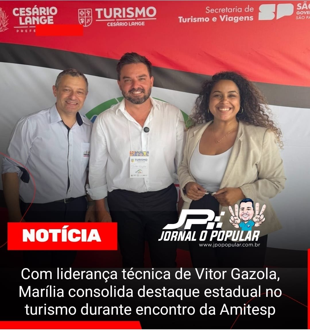 Com liderança técnica de Vitor Gazola, Marília consolida destaque estadual no turismo durante encontro da Amitesp
