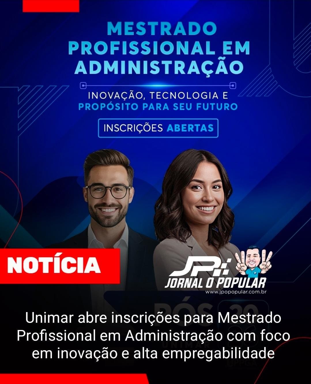 Unimar abre inscrições para Mestrado Profissional em Administração com foco em inovação e alta empregabilidade