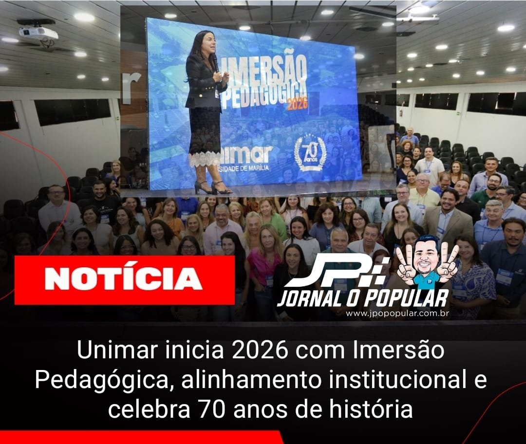 Unimar inicia 2026 com Imersão Pedagógica, alinhamento institucional e celebra 70 anos de história